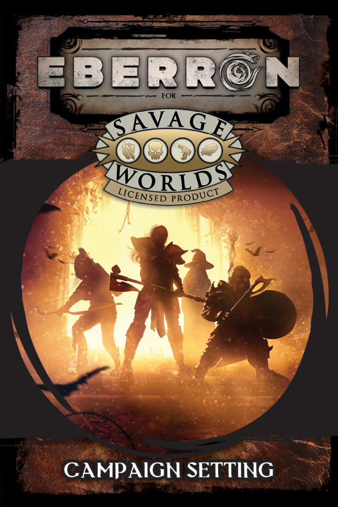 Cover of Eberron Campaign Setting for Savage Worlds